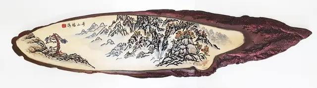 서각산수화 주문제작문의 — 캘리서각 작품