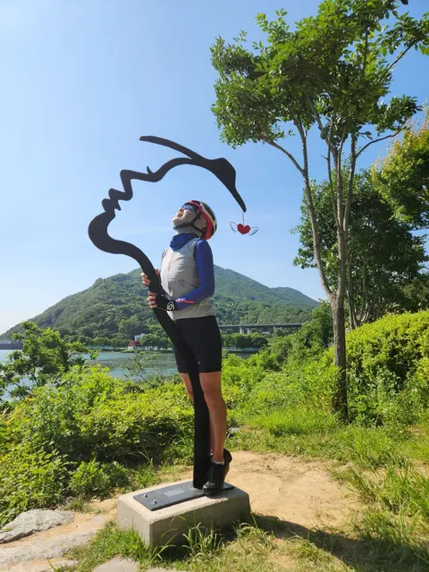 팔당댐 설치미술 포토존 — 설치미술 작품