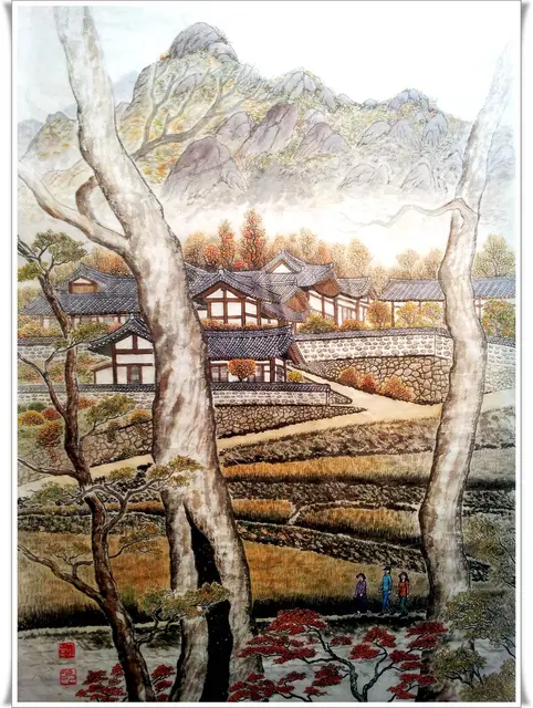무제 2012 03 03 11.20 — 한국화 작품