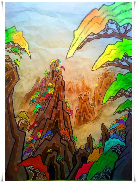 무제 2012 08 29 20.07 — 한국화 작품