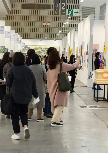 인천아시아아트쇼 부스 개인전 — MIR 시리즈 작품