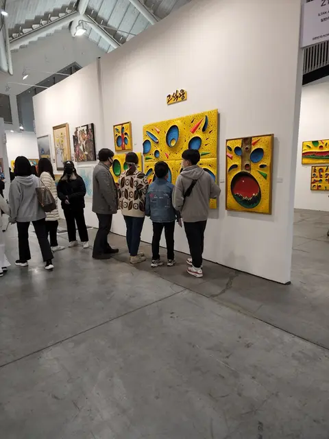 인천아시아아트쇼 부스 개인전 — MIR 시리즈 작품